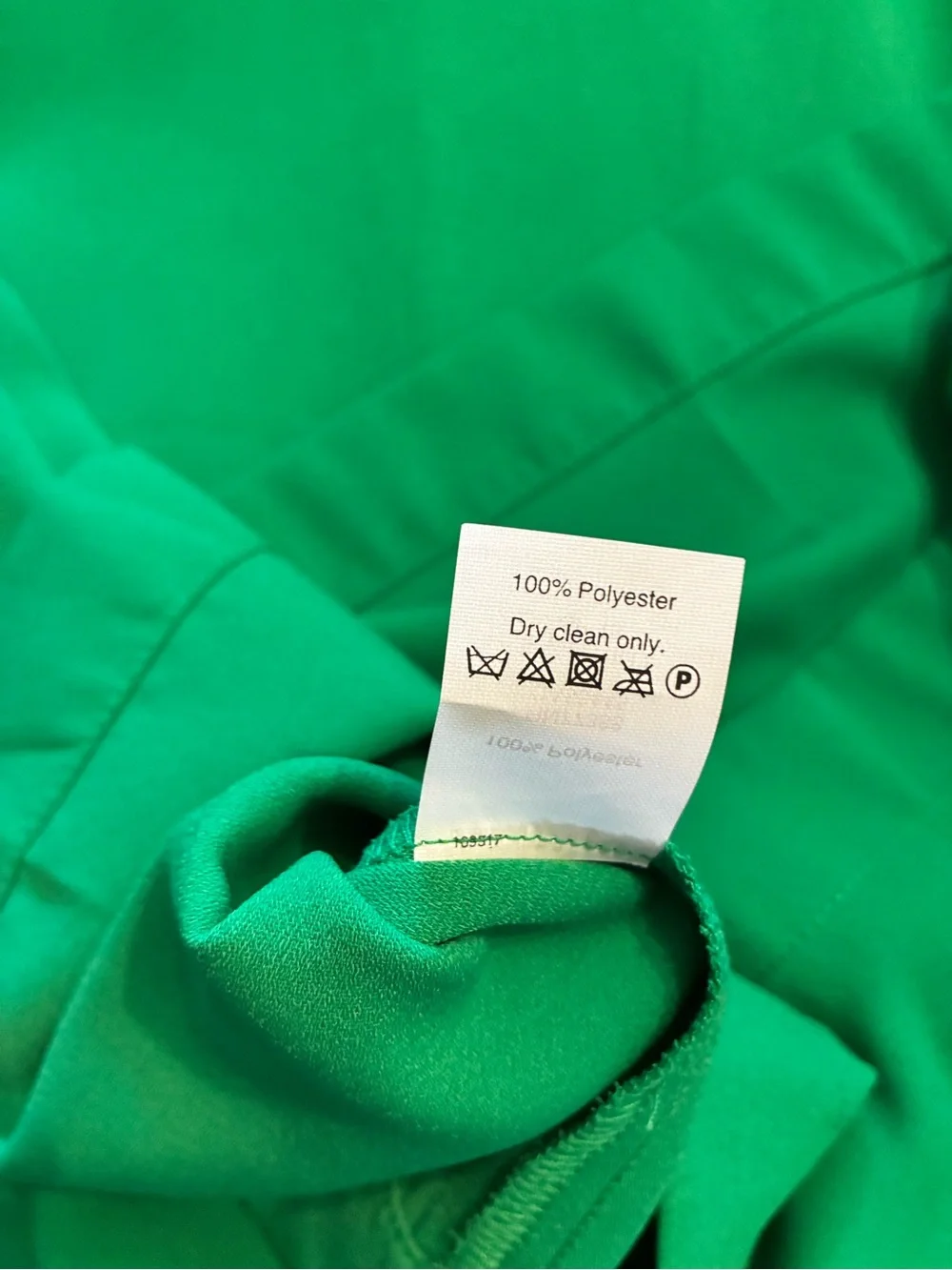 J. Crew Bright Green Flutter Sleeve Blouse